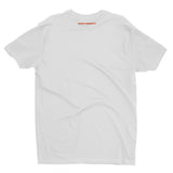 The Comeback Kids Men's Fitted T-Shirt — Orange on White