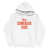 The Comeback Kids Hoodie — Orange on White