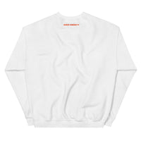 The Comeback Kids Sweatshirt — Orange on White