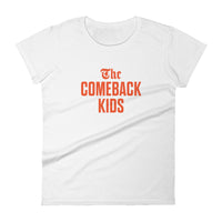 The Comeback Kids Women's T-Shirt — Orange on White